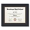 ArtToFrames 13x17 inch Diploma Frame - Framed with Black and Gold Mats, Comes with Regular Acrylic and Sawtooth Hanger for Wall Hanging (D-13x17)